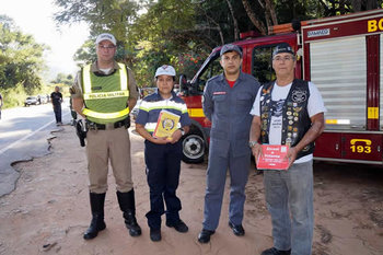 Ações visam alertar e orientar para diminuir os acidentes alt